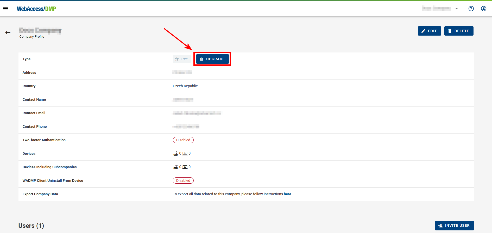 Request upgrade Request upgrade