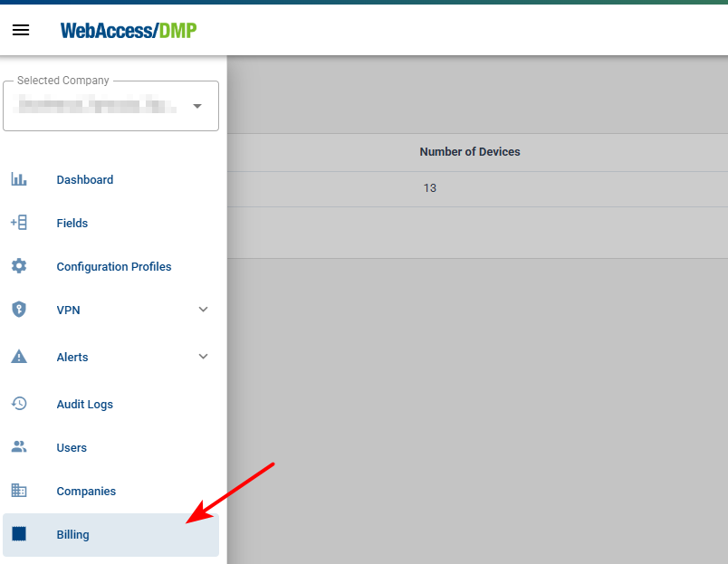 View Billing History