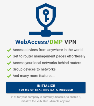 Initialize the VPN Hub